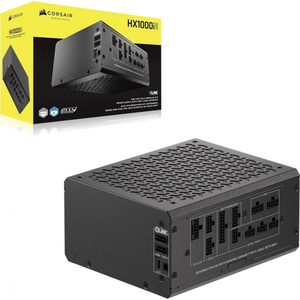 Блок живлення Corsair HX1000i Shift ATX 3.1 1000W (CP-9020265-EU)