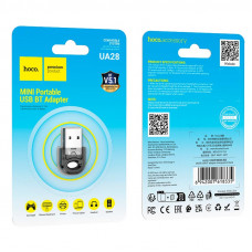 Bluetooth-адаптер Hoco UA28 v5.1 Black