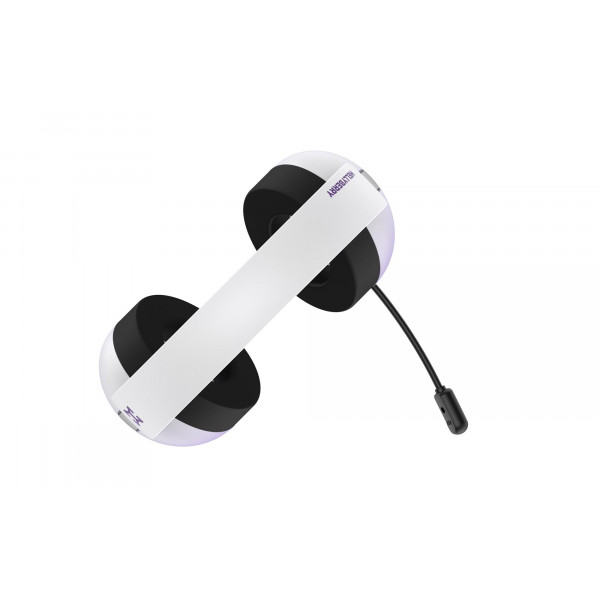 Bluetooth-гарнiтура Hator Hellyberry HH30 Pro Wireless White/Violet (HH30_PRO_wireless_WV)