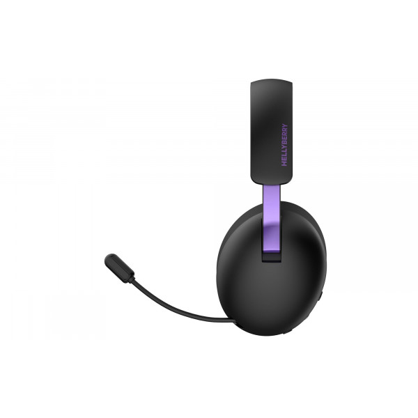 Bluetooth-гарнiтура Hator Hellyberry HH30 Wireless Black/Violet (HH30_wireless_BV)