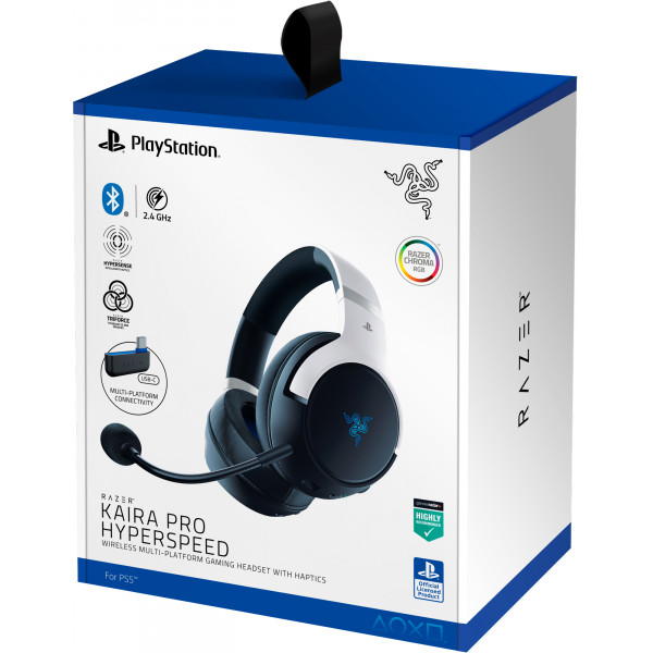 Bluetooth-гарнітура Razer Kaira Pro Hyperspeed for PS5 (RZ04-04030200-R3G1)