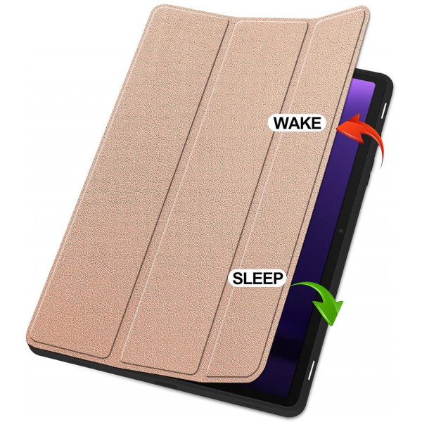 Чохол-книжка BeCover Flexible TPU Mate для Samsung Galaxy Tab S9 (SM-X710/SM-X716)/S9 FE (SM-X510/SM-X516B) Rose Gold (712532)