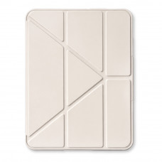 Чохол-книжка BeCover Rugged Origami Transparent з кріпленням Apple Pencil для Apple iPad 10.9" (2022/2024)/iPad (А16) 2025 11" Beige (714970)