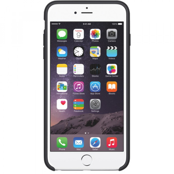 Чохол-накладка Apple Silicone Case для iPhone 6 Plus/iPhone 6S Plus Black (MGR92)