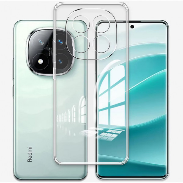 Чохол-накладка BeCover для Xiaomi Redmi Note 14 Pro Plus 5G Transparancy (712762)