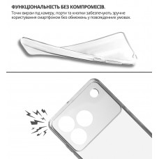 Чохол-накладка BeCover для ZTE Blade A76 4G Transparancy (714906)