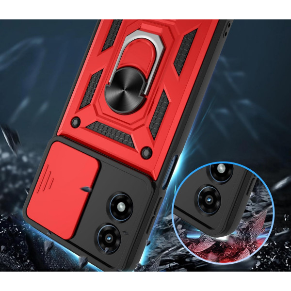Чохол-накладка BeCover Military для Motorola Moto G04/G04s Red (713065)