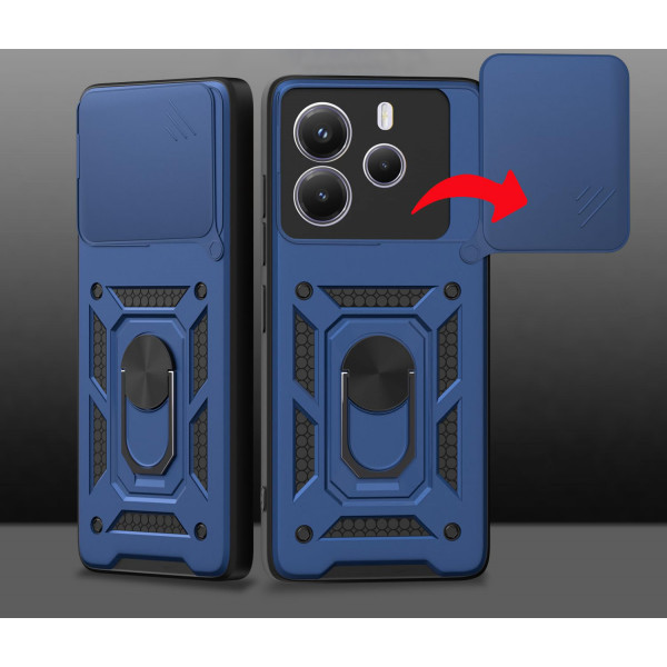 Чохол-накладка BeCover Military для Xiaomi Redmi Note 14 5G Blue (713093)