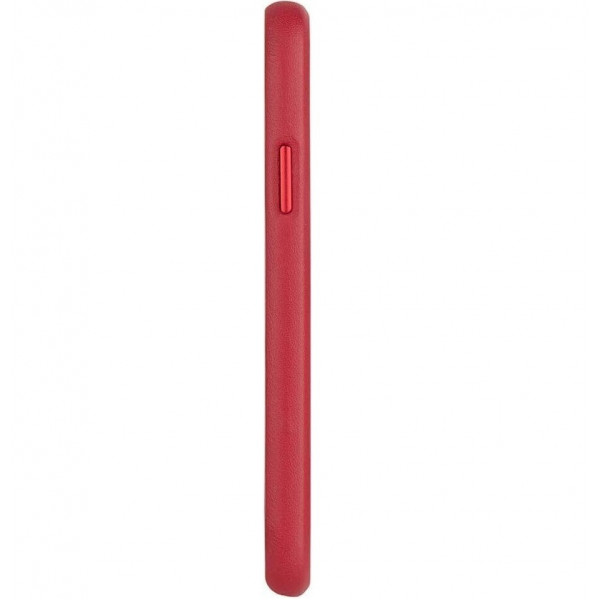 Чохол-накладка Case-Mate Barely There Leather для Apple iPhone X / iPhone XS Red (CM037748)