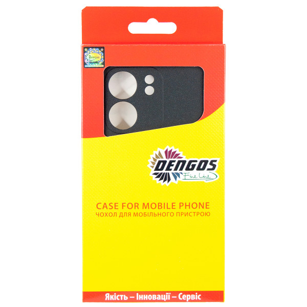 Чохол-накладка Dengos Carbon для Oppo A5x Black (DG-TPU-CRBN-242)
