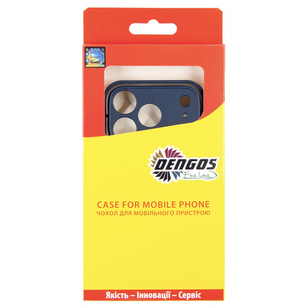 Чохол-накладка Dengos Matt для iPhone 17 Pro Blue (DG-TPU-MATT-171)