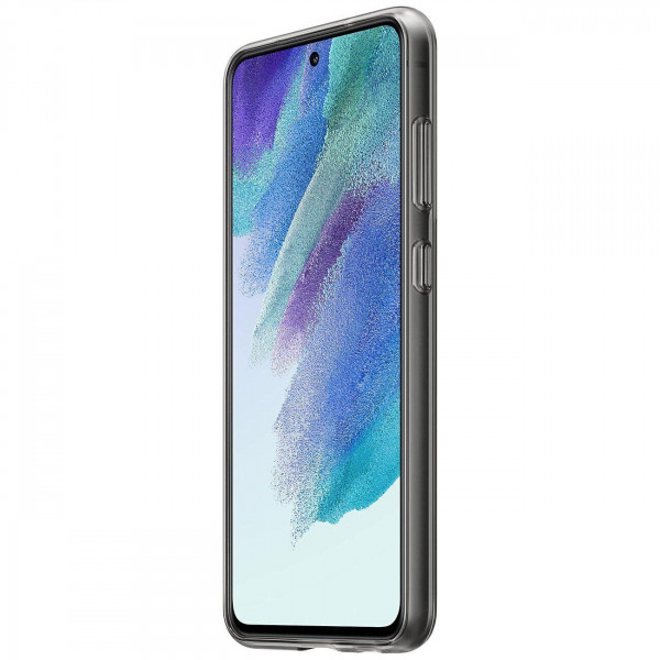 Чохол-накладка Samsung Clear Strap Cover для Samsung Galaxy S21 FE SM-G990 Dark Gray (EF-XG990CBEGRU)