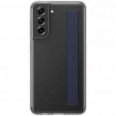 Чохол-накладка Samsung Clear Strap Cover для Samsung Galaxy S21 FE SM-G990 Dark Gray (EF-XG990CBEGRU)