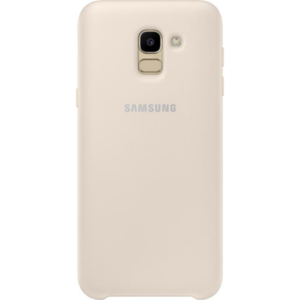 Чохол-накладка Samsung Dual Layer Cover для Samsung Galaxy J6 SM-J600 Gold (EF-PJ600CFEGRU)