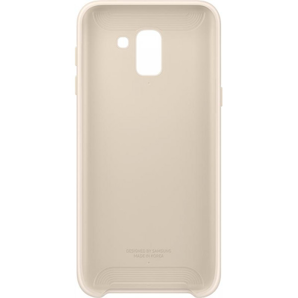 Чохол-накладка Samsung Dual Layer Cover для Samsung Galaxy J6 SM-J600 Gold (EF-PJ600CFEGRU)