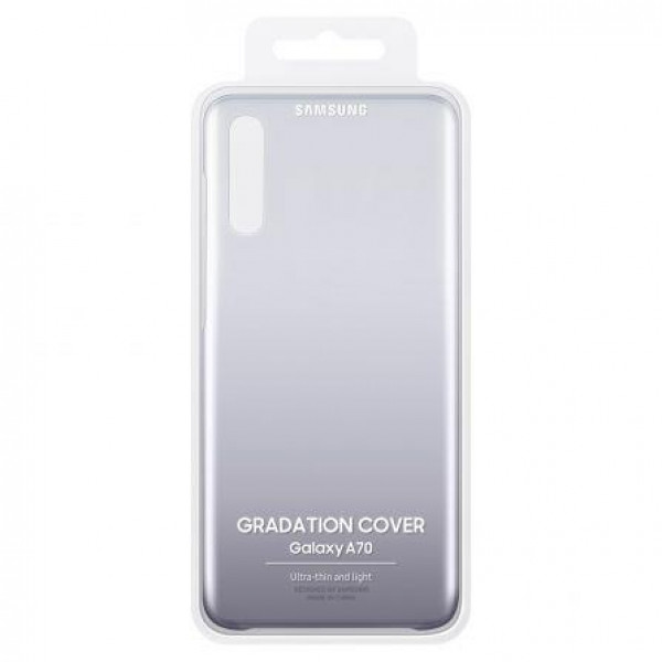 Чохол-накладка Samsung Gradation Cover для Samsung Galaxy A70 SM-A705 Black (EF-AA705CBEGRU)