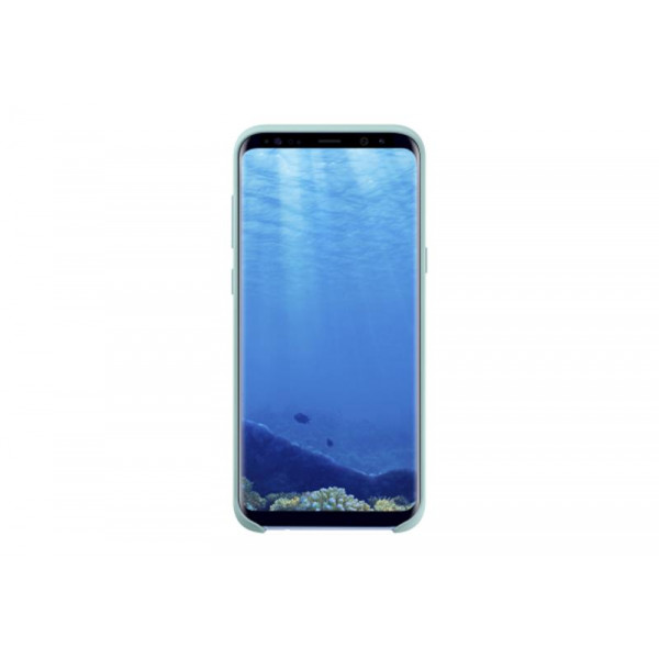 Чохол-накладка Samsung Silicone Cover для Samsung Galaxy S8 G950 Blue (EF-PG950TLEGRU)