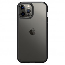 Чохол-накладка Spigen Crystal Hybrid для Apple iPhone 12 Pro Max Matte Black (ACS01477)