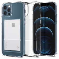 Чохол-накладка Spigen Crystal Slot для Apple iPhone 12/12 Pro Crystal Clear (ACS02576)