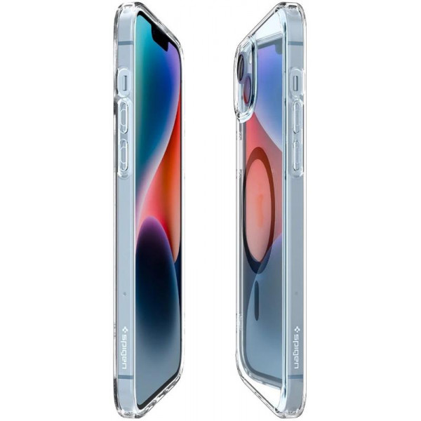 Чохол-накладка Spigen Ultra Hybrid MagFit для Apple iPhone 14 Carbon Fiber (ACS05050)