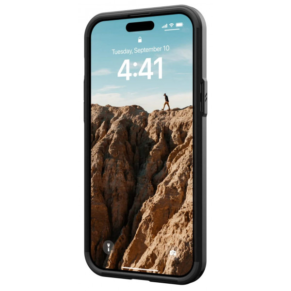 Чохол-накладка Urban Armor Gear Civilian Magsafe для Apple iPhone 15 Plus Black (114306114040)