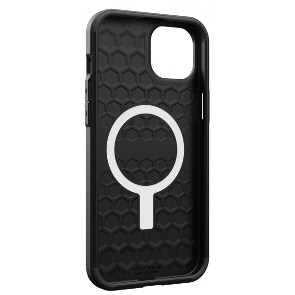 Чохол-накладка Urban Armor Gear Civilian Magsafe для Apple iPhone 15 Plus Black (114306114040)