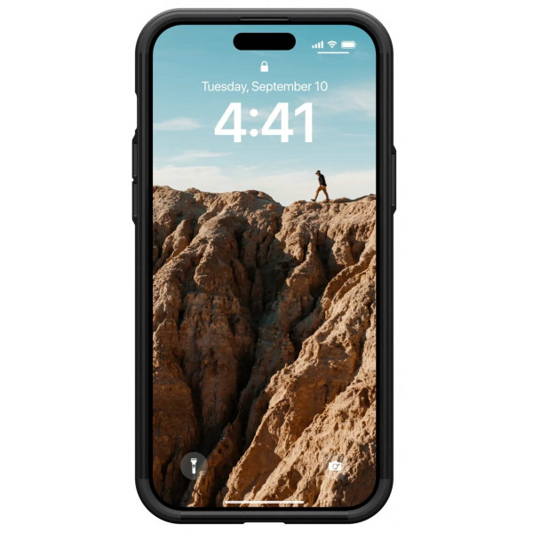 Чохол-накладка Urban Armor Gear Civilian Magsafe для Apple iPhone 15 Plus Black (114306114040)