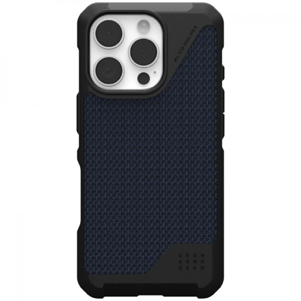 Чохол-накладка Urban Armor Gear Magsafe для Apple iPhone 16 Pro Metropolis LT Kevlar Mallard (114452113955)
