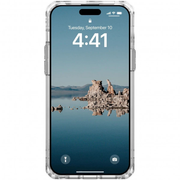 Чохол-накладка Urban Armor Gear Plyo Magsafe для Apple iPhone 15 Plus Ice/Silver (114314114333)