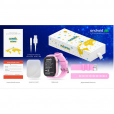 Дитячий смарт-годинник Garmix PointPRO-300 4G/GPS/WiFi Purple