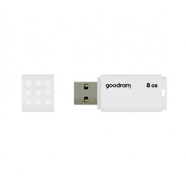 Флеш-накопичувач USB2.0 8GB Goodram UME2 White (UME2-0080W0R11)