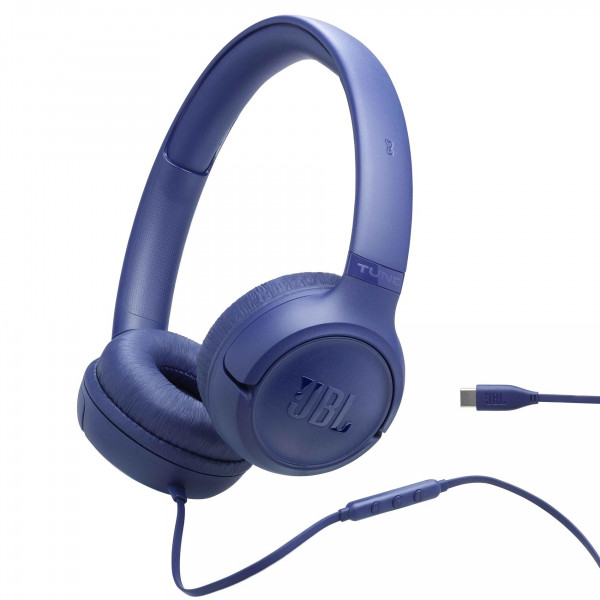 Гарнiтура JBL Tune 530C Blue (JBLT530CBLU)