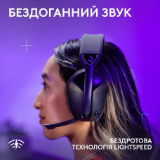 Гарнітура Logitech G321 Lightspeed Black (981-001563)