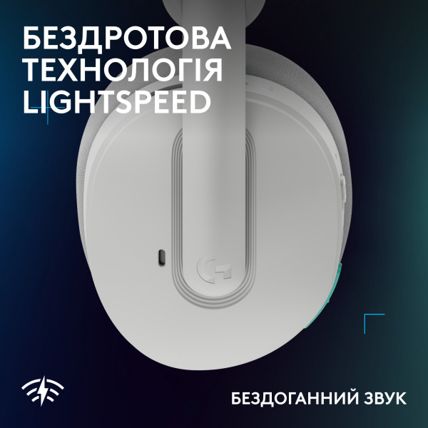 Гарнітура Logitech G325 Lightspeed White (981-001531)