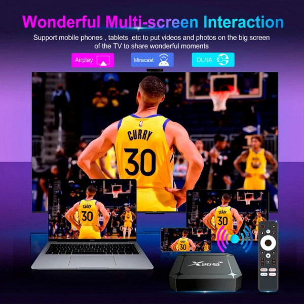 HD медіаплеєр X96Q Android (RK3518/2GB/16GB)