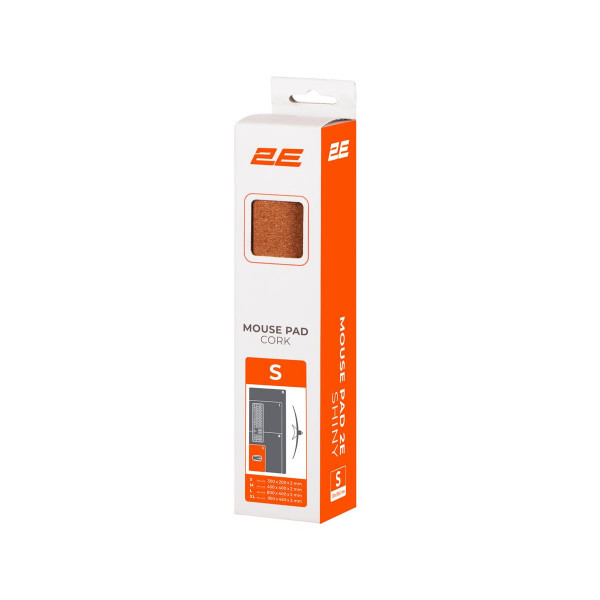 Ігрова поверхня 2E Cork S Brown (2E-PAD-S-CORK)