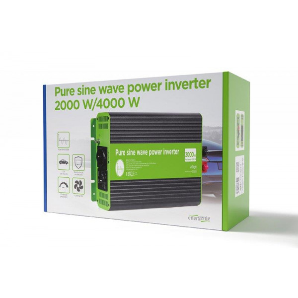 Інвертор напруги EnerGenie EG-PWC-PS2000-01 2000W