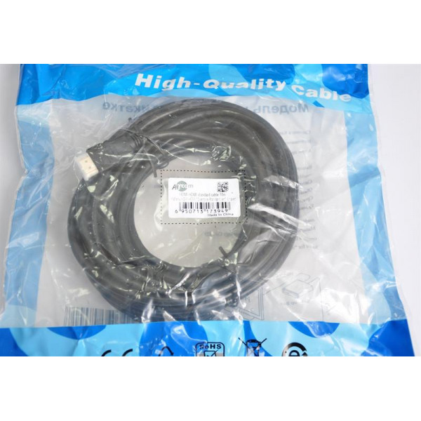 Кабель Atcom HDMI - HDMI, (M/M), 10 м, Black (17394) пакет