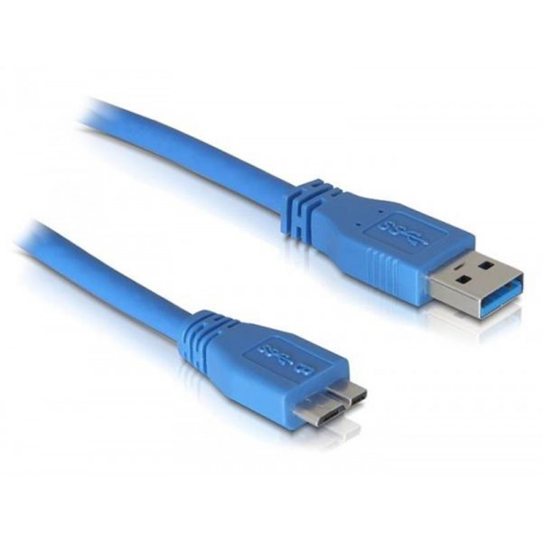 Кабель ATcom USB 3.0 AM/MicroBM 1,8 м blue