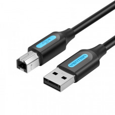 Кабель для принтера Vention USB - USB Type-B (M/M), 0.5 м, Black (COQBD)