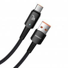 Кабель Essager Sunset USB - USB Type-C (M/M), 100W, 1 м Black (EXC7A-CG01-P)