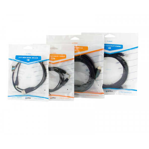 Кабель Piko USB - micro USB V 2.0 (M/M), 1.8 м, Black (1283126474095)