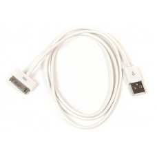 Кабель PowerPlant USB-Apple 30pin, 1м White (DV00DV4045)