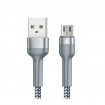 Кабель Remax Jany Series USB - micro USB, 1m Silver (RC-124m)