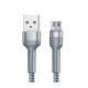 Кабель Remax Jany Series USB - micro USB, 1m Silver (RC-124m)