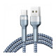 Кабель Remax Jany Series USB to Type-C Silver (RC-124A)