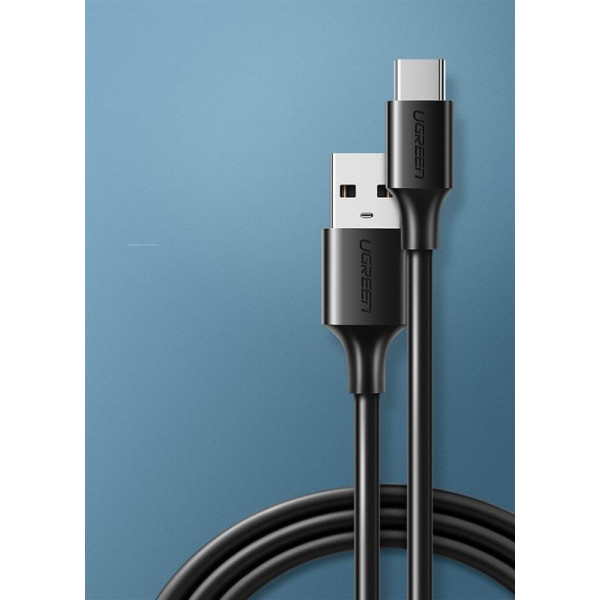 Кабель Ugreen US287 USB - USB Type-C (M/M), 3 м, Black (60826)