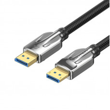 Кабель Vention DisplayPort - DisplayPort (M/M), 2 м, v2.1, Black (HGABH)