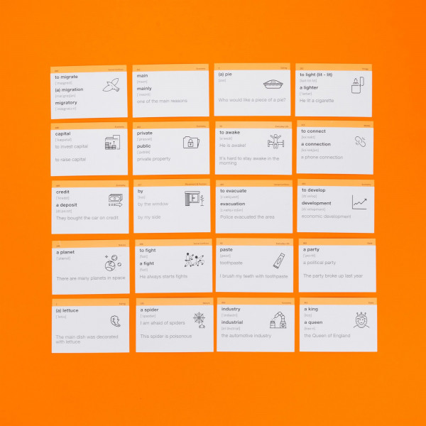 Картки для вивчення англійської мови English Student. B1.1 – Intermediate