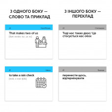 Картки для вивчення англійської мови English Student. English Idioms